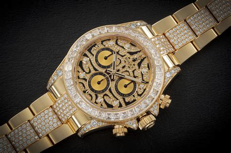 rolex tiger full diamond